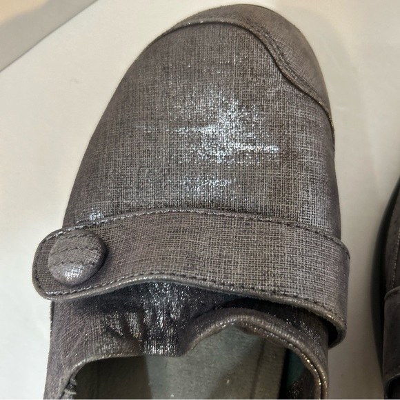 Dansko Shoes Size 40 Pewter Shimmer Leather Upper Style# 2711970200 Carol - Picture 9 of 14